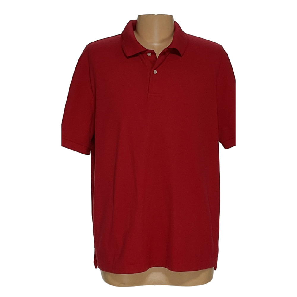 L.L. Bean Men's Red Polo XL